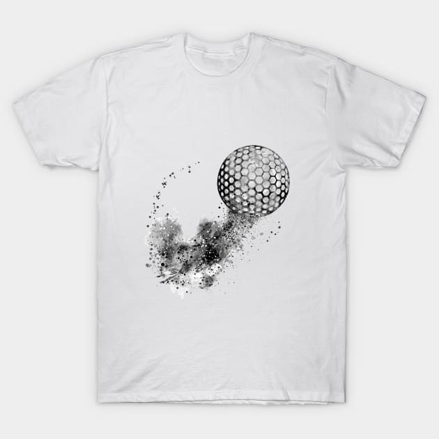 Golf ball T-Shirt by RosaliArt